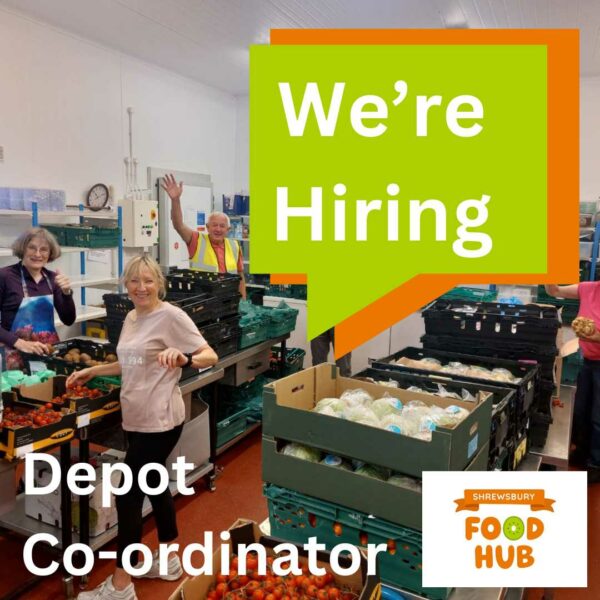 We are looking for a new Depot Co-ordinator!